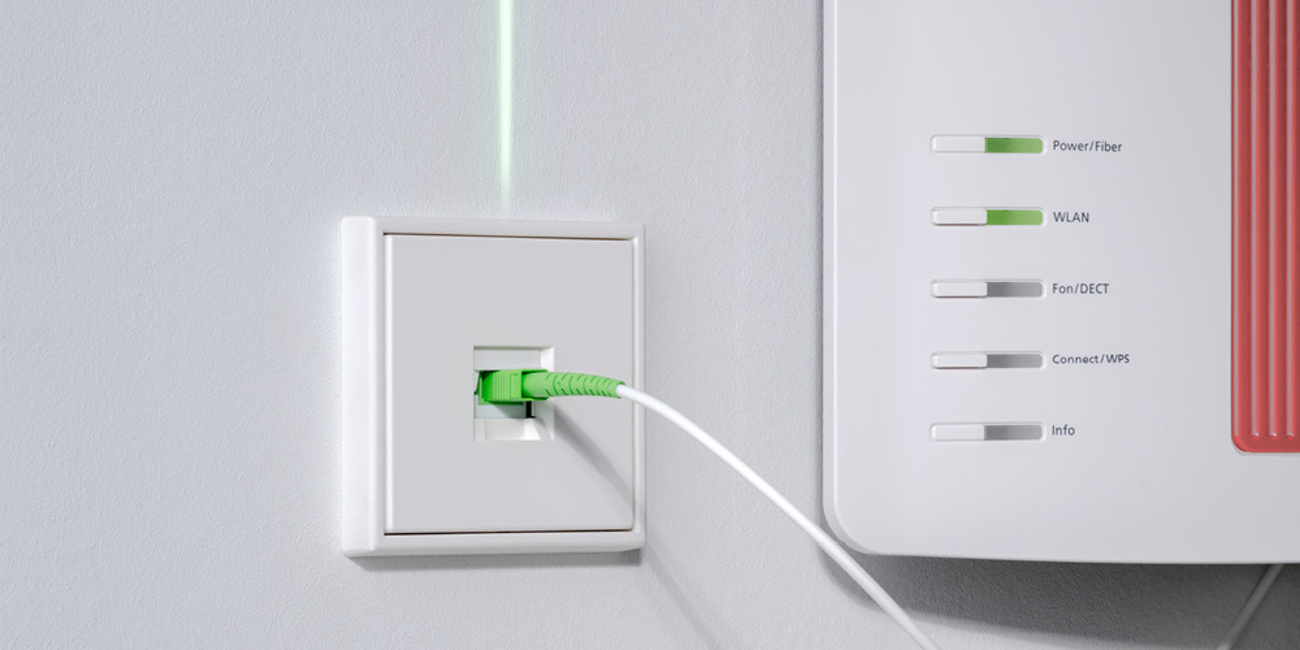 Die neuen Glasfaser-Anschlussdosen bei Elektro Kranz GmbH in Bosenbach