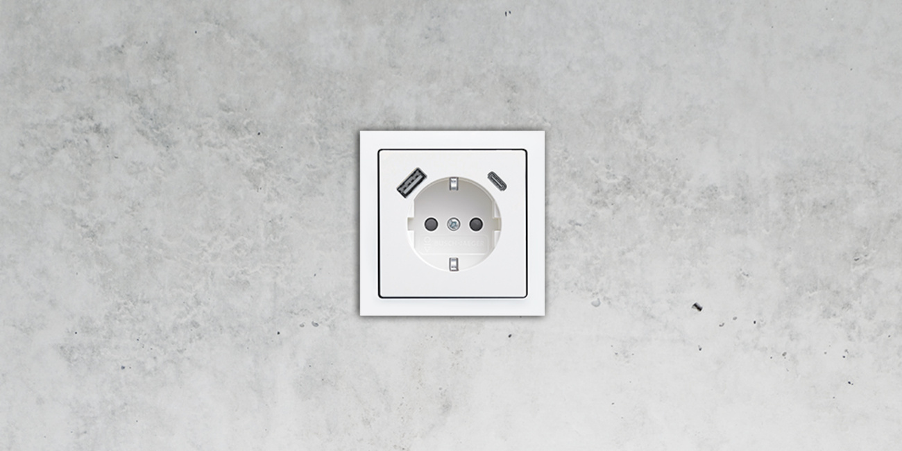 SCHUKO® USB-Steckdose bei Elektro Kranz GmbH in Bosenbach
